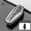 Compatible Key Case for 21 BYD Models: Tang, Song, Yuan, Qin Plus DMI, EV Car Key Shell with Buckle