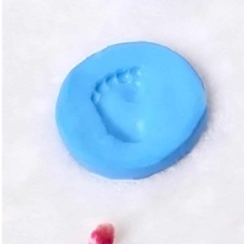 

Baby Handprint Mud Commemorative Handprint Footprint Making With Five Color Combinations