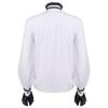 2023 New European and American Spring and Autumn Men's Renaissance Clothing Shirt Medieval Steampunk Gentleman's Top Layered Wear