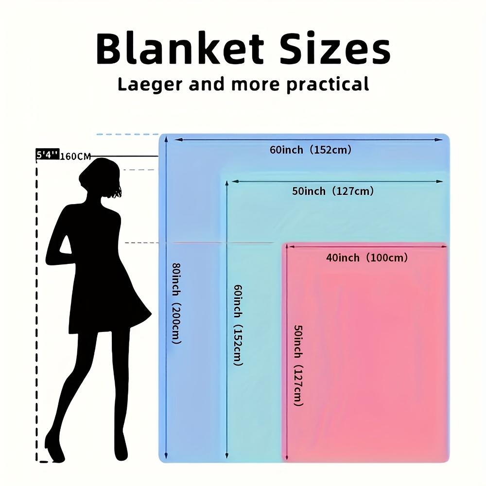 Classic Rabbit and Fruit Pattern Fleece Blanket Botanical Design Soft Warm Throw Boho Interior Decoration Bedding Cover for Home