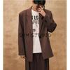 With Belt Straight-leg Long Sleeves Casual Suit Jacket 1255791 Waist Temperament Leisure Pants 5030401