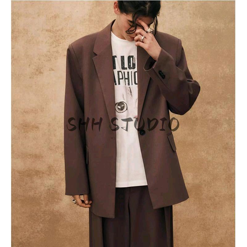 With Belt Straight-leg Long Sleeves Casual Suit Jacket 1255791 Waist Temperament Leisure Pants 5030401