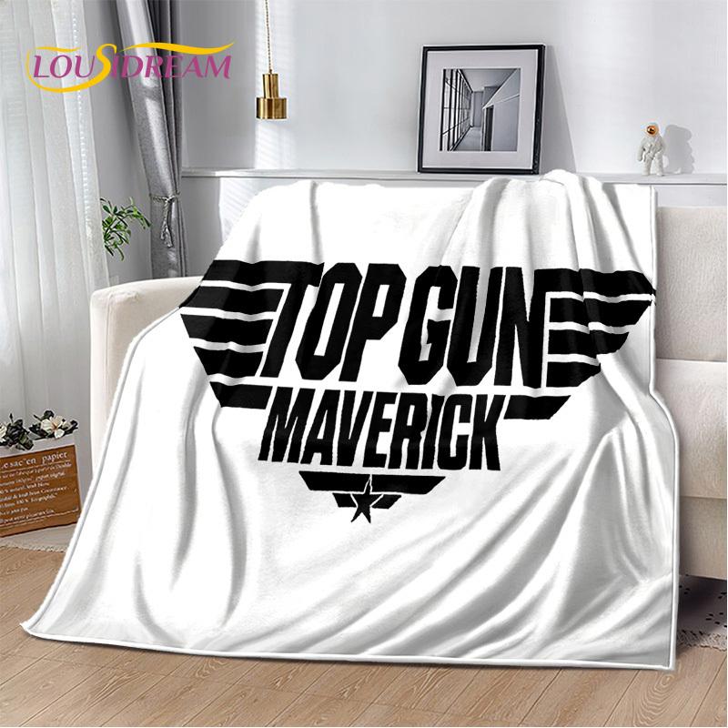 Movie Top Gun Sign Tom Cruise Blanket,Soft Throw Blanket for Home Bedroom Bed Sofa Picnic Travel Office Rest Cover Blanket Kids