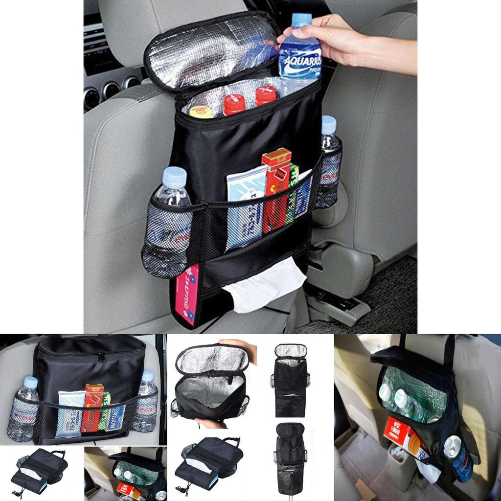 Car Ice Pack Thermal Insulation Bag Seat Sundries Paper Towel Storage Bags