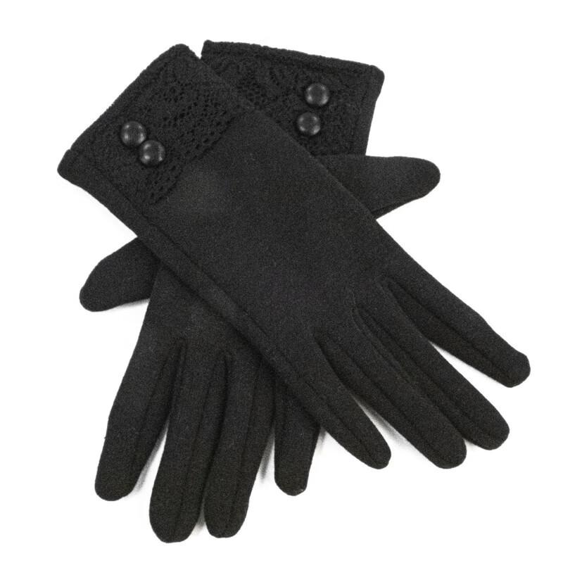 Women's Warm Anti-Pilling Scarf & Gloves Set
