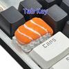 Resin Sushi Key Cap Cute Decoration Creative Design Mechanical Keyboard Key Cap Desktop Decor Food Shape For ESC Keycaps
