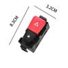The 252100004R is compatible with Renault models (2010-2019) for the emergency hazard light switch.
