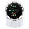 52mm Boat Balance Gauge 0-190ohm Boat Trim Meter Trim Tilt Indicator Digital Pointer Gauge 7-color Backlight For Yacht Marine