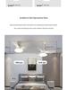 Leiser energiesparender Deckenventilator mit Licht, variablem Geschwindigkeitsregler & Fernbedienung für Wohnzimmer & Schlafzimmer