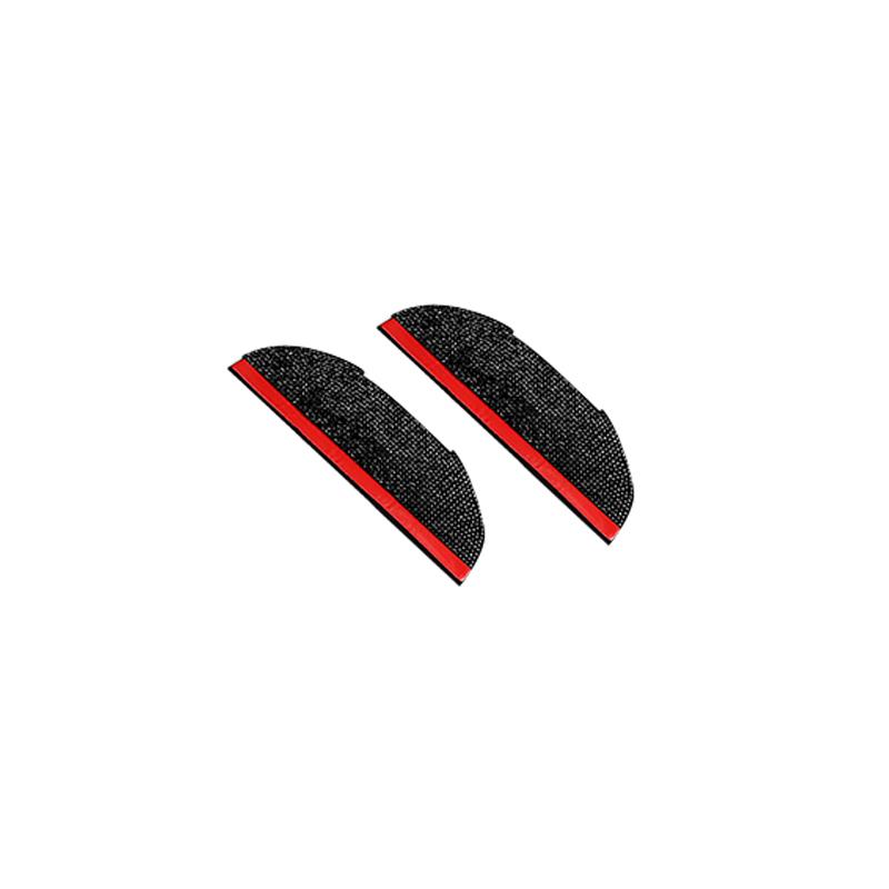 2Pcs PVC Car Rear View Mirror Sticker Rain Eyebrow Auto Mirror Rain Shield Cover Bling Car Accessories Interior for Woman