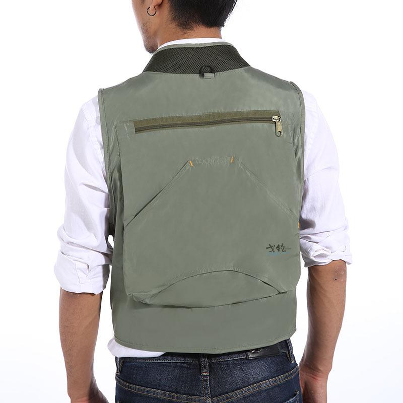 Outdoor Fishing Vest Men