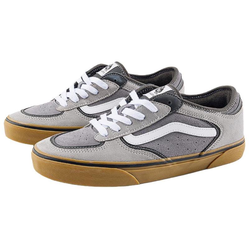 Vans Rowley Classic Comfort Veelzijdige Lage Skate Schoenen Unisex Grijs VN000SF485T