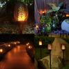 4 Packs Solar Flame Torch Lights Flickering Light Waterproof Garden Decoration Outdoor Lawn Path Yard Patio Floor Decor Lamps