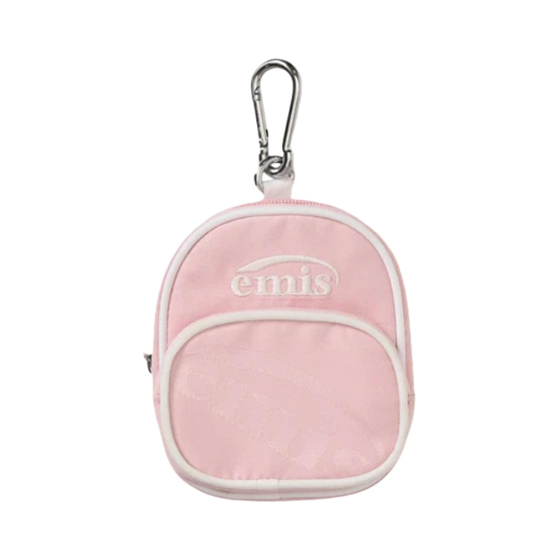 Emis Logo Jacquard Keyring Pink ONE SIZE