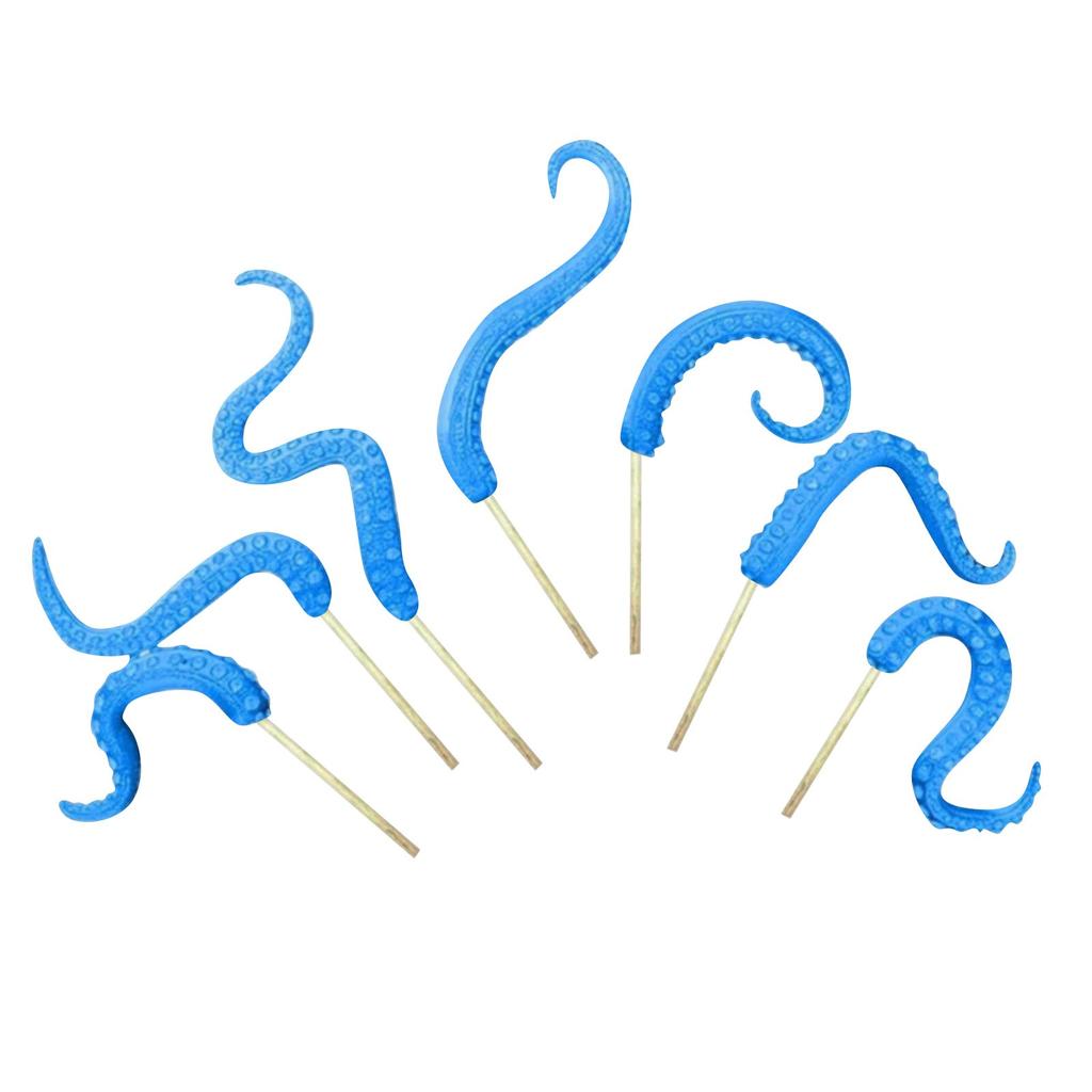 Sea Monstery Octopuss Tentacles 7 Piece Set Spooky Decorative Resin