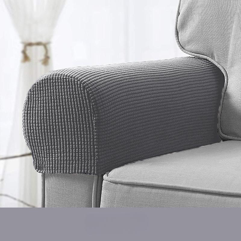 

2 шт./комплект чехлов для подлокотников дивана, чехол для подлокотника дивана, чехлы для подлокотников дивана, домашний декор 2pcs/set светло-серый