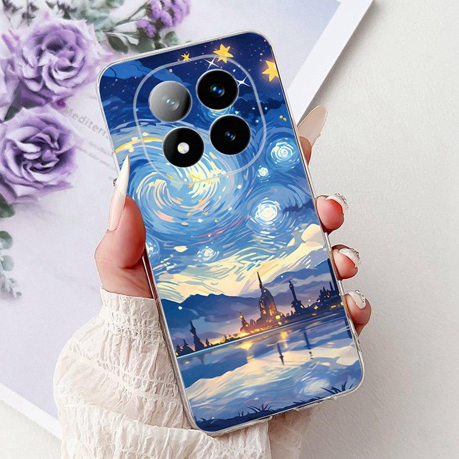 Fashion Painting Case For Xiaomi Redmi Note 14 Pro+ Soft Silicone TPU Phone Cases For Redmi Note14 Pro Plus 5G Covers Bumpers