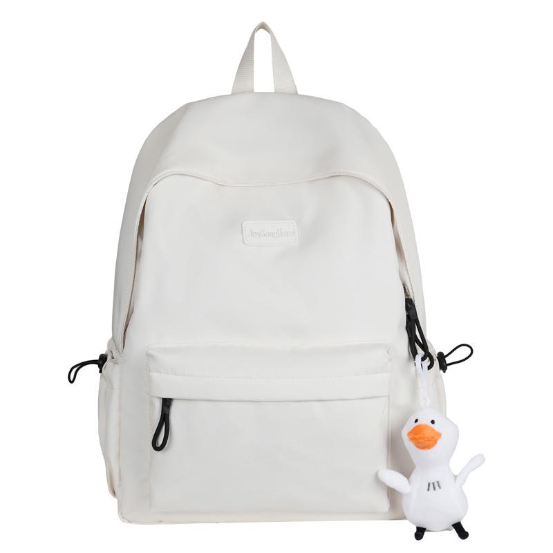 Schoolbag large capacity high value backpack commuter college style school bag high value male cute Korean version computer backpack