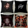 Hot 221 Savageing Cushion Cover Soft  EasyWash Pillow Case  Versatile for Couch Bed Travel and Office