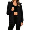 Women's Long Sleeve Zip Up Hoodie with Pockets Casual Sweatshirt