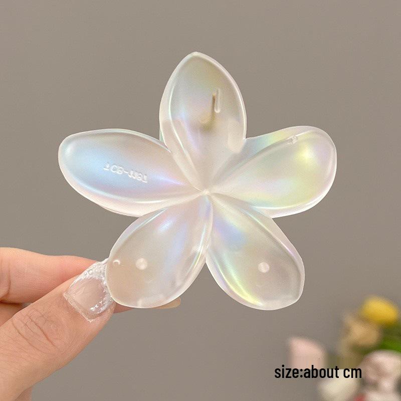 

2025 High-End Summer Fairy Flower Ponytail Claw Clip for Women