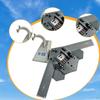 1/200 H-20 Strategic Fighter Model Aircraft Airplane Educational Tool with Stand Ornament for