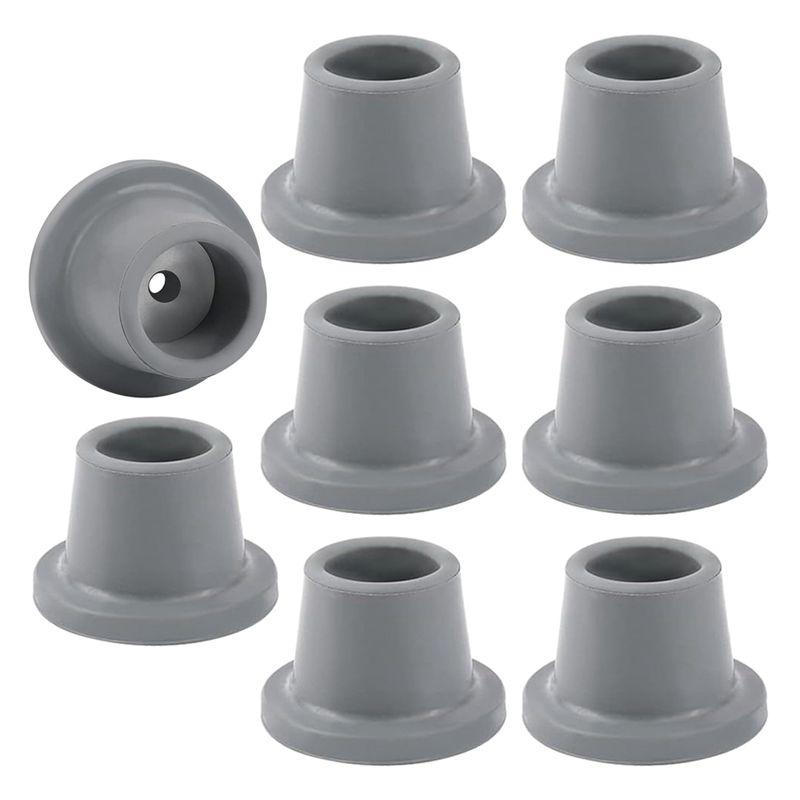 

M-Modern-8Pcs Replacement Feet For Shower Chair Bath Seat Rubber Tips Non Slip Shower Bench And Tub Transfer Suction Cup Feet серый