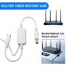 Cavo di Riavvio Automatico Router 24H Reset Automatico Supporto Multi-Tensione Per Router Wifi da Casa e Ufficio