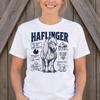 Funny Haflinger Shirt - Retro Horse Gift - Sarcastic Haflinger Clothing
