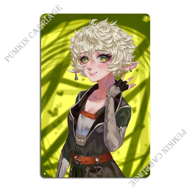 Fiona Metal Sign Decoration Design Garage Cinema Bar Tin Sign Poster 20x30cm(7.8x11.8inch)