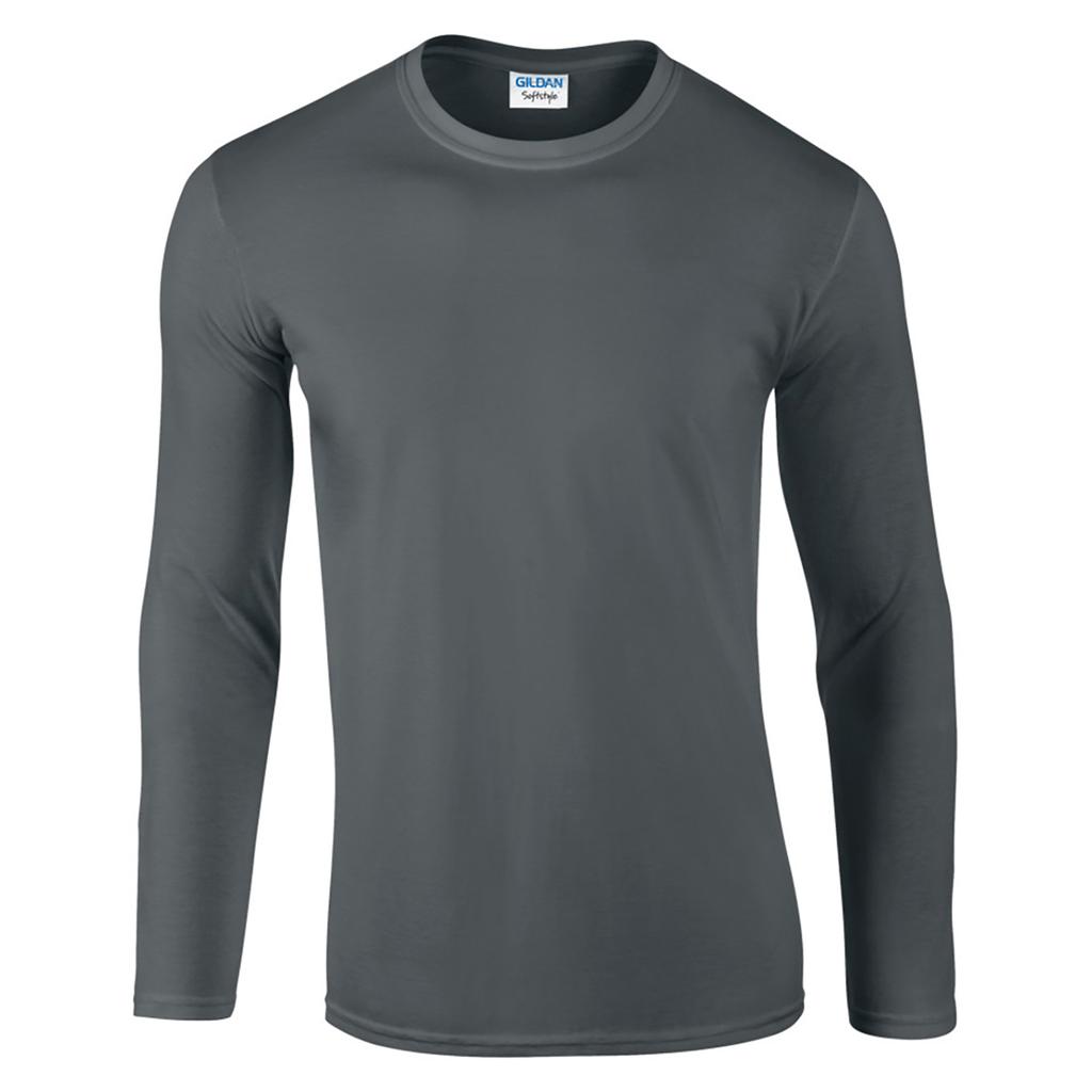 Gildan Mens Soft Style Long Sleeve T-Shirt