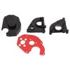 RC Motor Mount Plate Adapter Transmission Gear Box Housing for Axial SCX24 124 RC Crawler Car