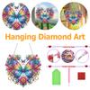 5D Diamond Painting Kit DIY Acrylic Butterfly Crystal Art Full Drill Rhinestone Craft Butterfly Wall Decor Relaxing Handmade