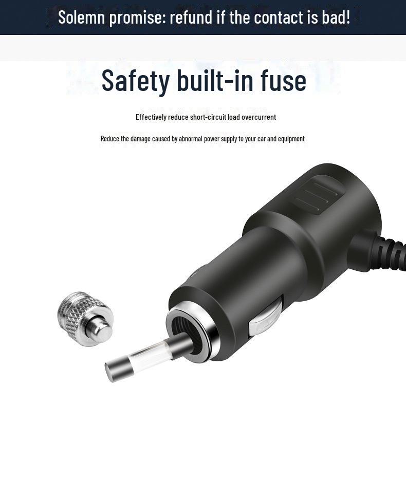 120W Dual USB + PD 30W Schnell-Autoladegerät: Ein-zu-Drei Zigarettenanzünderadapter mit intelligentem Multifunktionsladen.