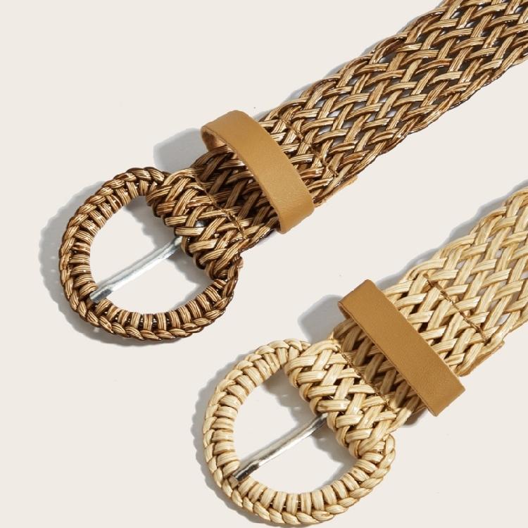 Unique Textured Braiding Belt For Casual Outfits And Photoshoots 110CM Length Fit Most Body Types