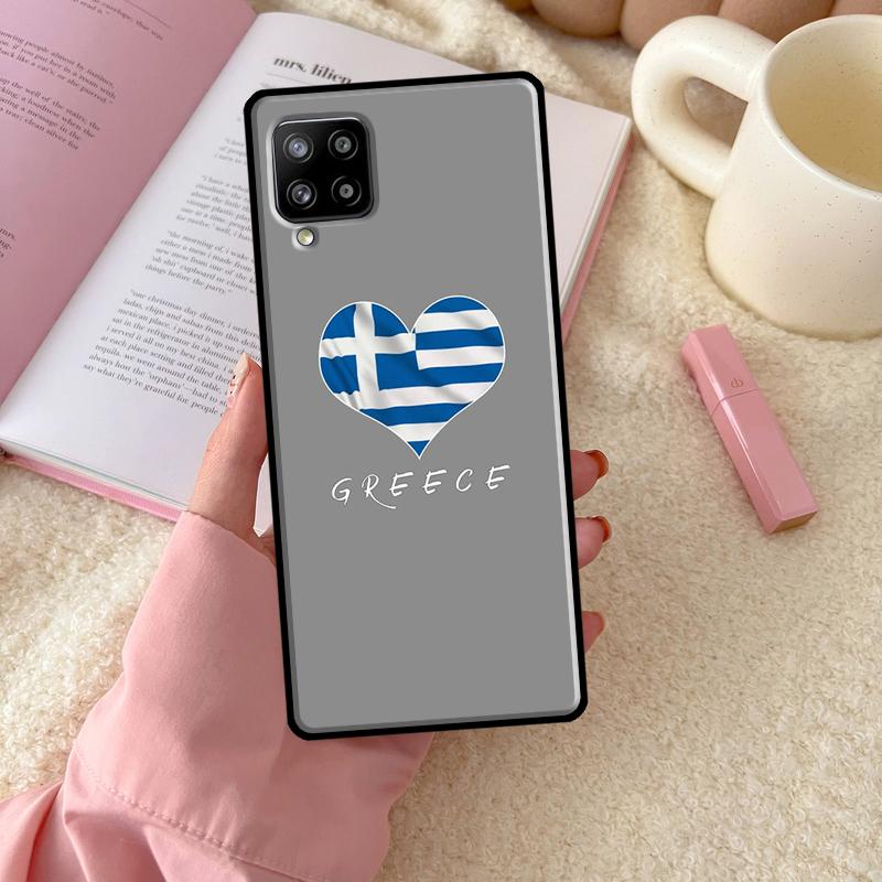 

Greek Greece Flag For Samsung Galaxy A56 A54 A34 A14 A06 A16 A26 A36 A12 A32 A52 A13 A33 A53 A15 A35 A55 Case Samsung A34 5G