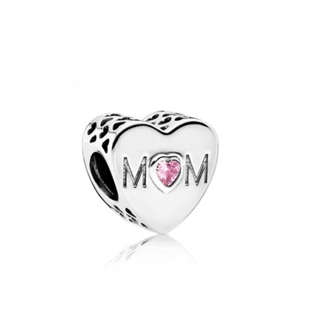 Nuovo ciondolo alla moda originale con perline d'amore, adatto per gioielli, braccialetti e collane da donna, accessori fai da te