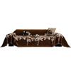 Quasten Chenille Sofabezug Stoff, Sofadecke, Vollbezug, Universelles Sofahandtuch, Staubdichter Sofakissenbezug