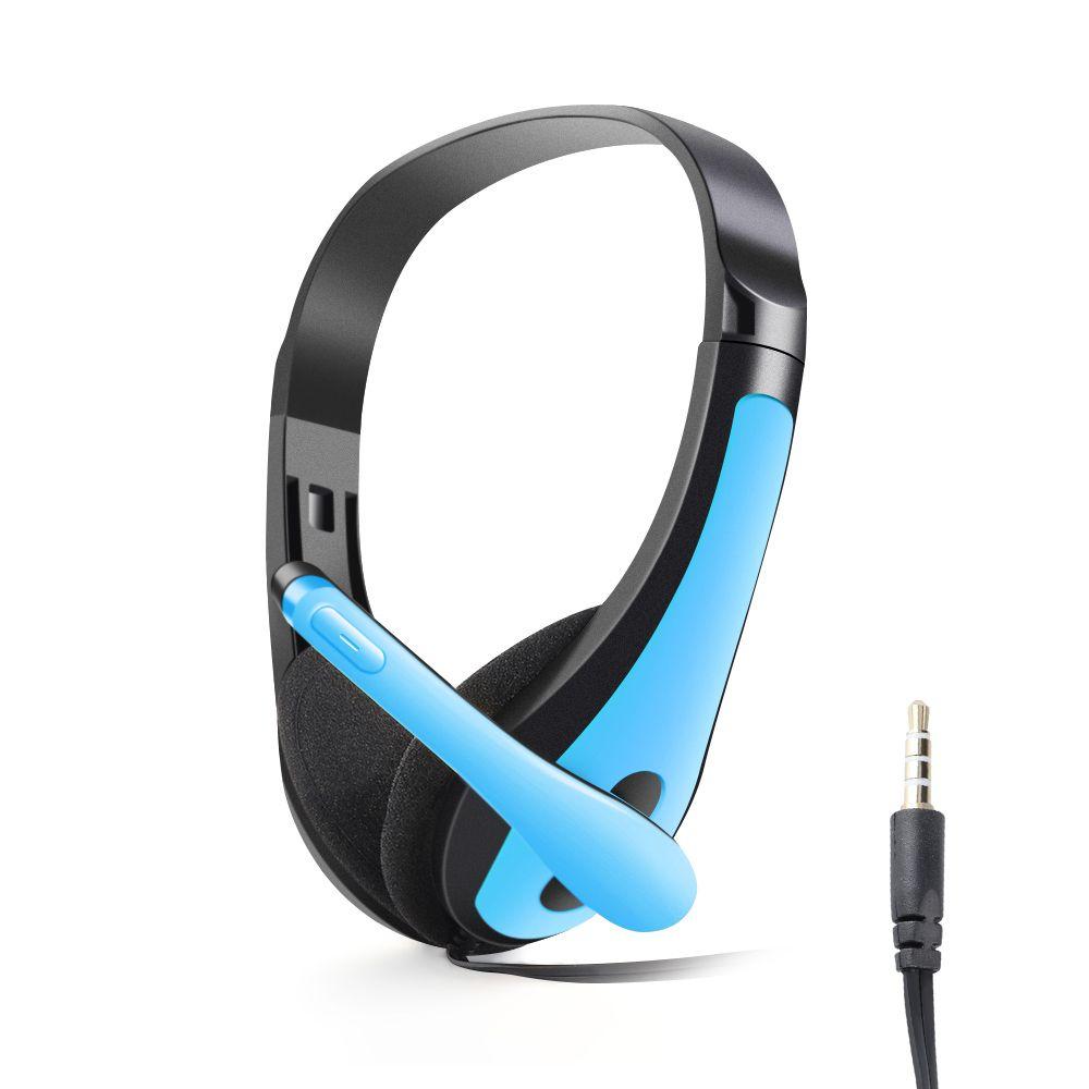 High Quality Noise Cancelling For PC Computer Phone 3.5mm Head Headphone Microphone Headset Headset