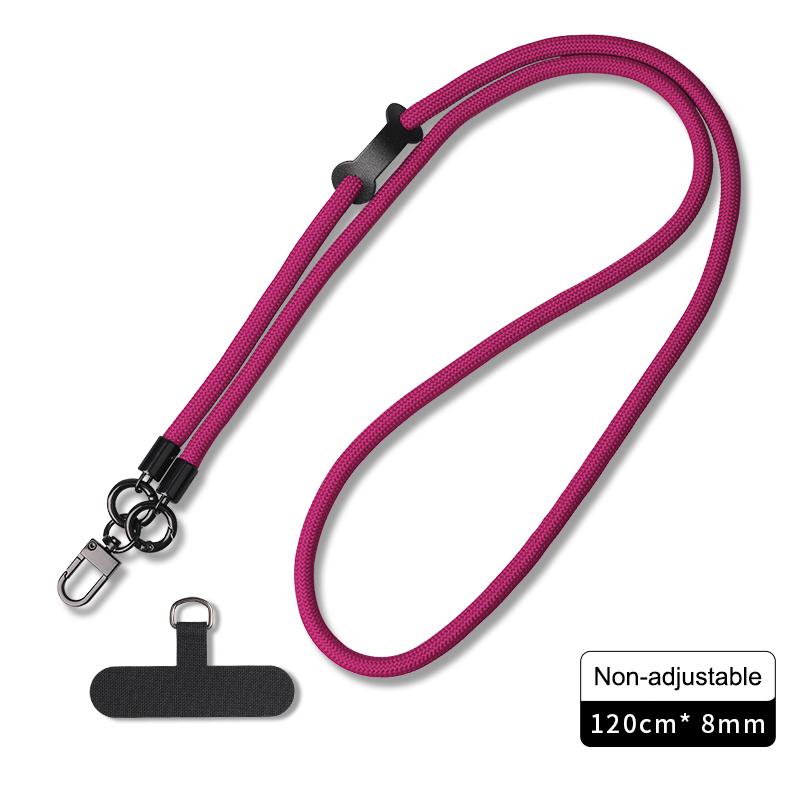 Univerzální šňůrka na telefon proti ztrátě, odnímatelná barevná šňůrka na krk, bezpečnostní poutko na telefon, kroužek na klíče, řetízek, lano s kartou