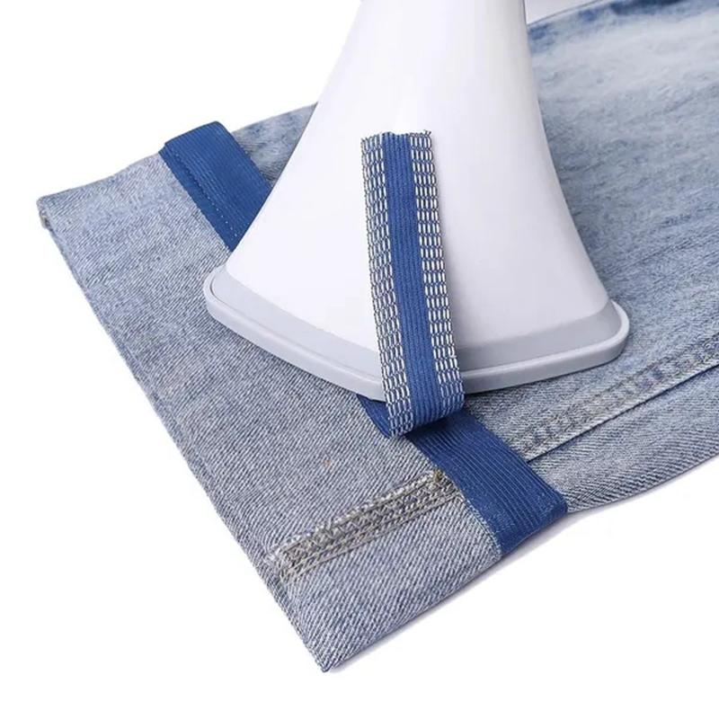 3/5/10M Pasta Autoadesiva per Pantaloni Stirabile Bordo Pantaloni Accorcia Ripara Pantaloni per Abbigliamento Jeans e Pantaloni Jeans Abbigliamento Cucito Fai da Te Tessuto