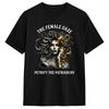 Lustiges Medusa Der weibliche Blick Versteinere das Patriarchat Baumwoll-T-Shirt Für Unisex Sommer Y2k Lustige T-Shirts Harajuku T-Shirt Große Größe