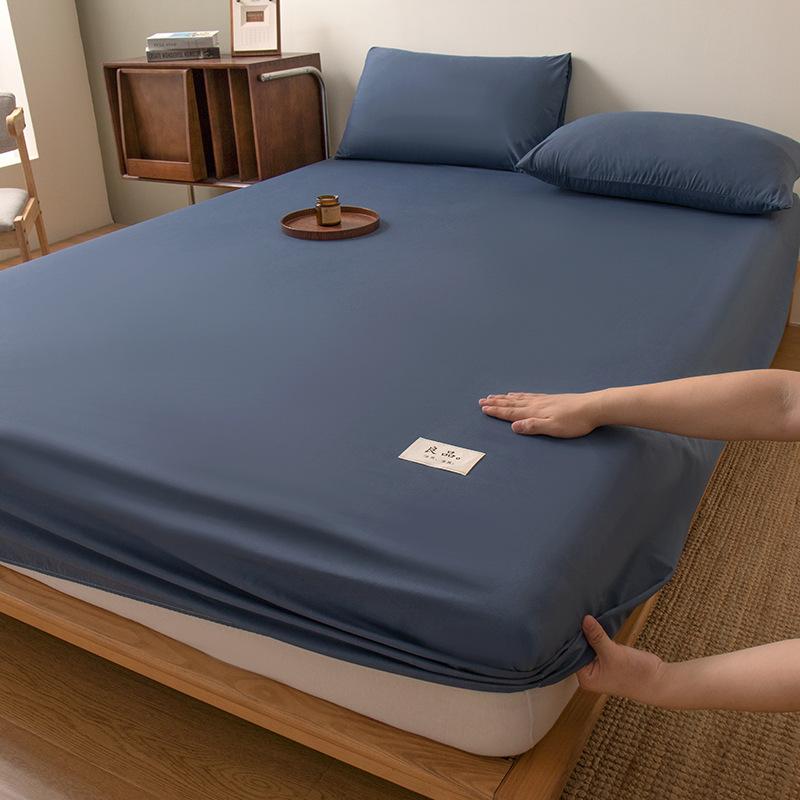 Class A Washed Cotton Waterproof Urine-Proof Mattress Single-Piece Bedspread Dust-Proof Simmons Mattress Protective Cover Mattress Anti-Dirt Cover