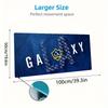 LA Galaxy Print  Cushion Non-slip Laptop Tablet Big Mousepad XXL Mat Mini PC Playmat With Lock edge