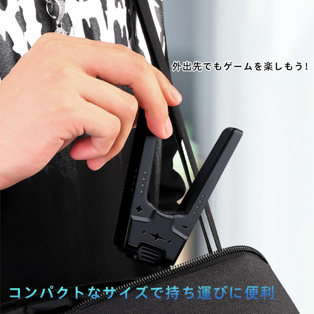 Renjzle Charging Grip for Switch and Dock Compatible with Grip and Safe Easy and Joy-Con Switch, Remote, Adapter, Joy-Con Joy-Con Charger, Charging,