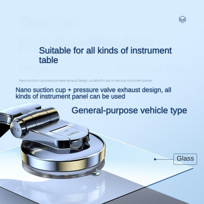 New Automobile Phone Holder Base Strong Adsorption Nano Arc Multi-Functional Car Supplies Dashboard Paste Sucker Model Universal Base