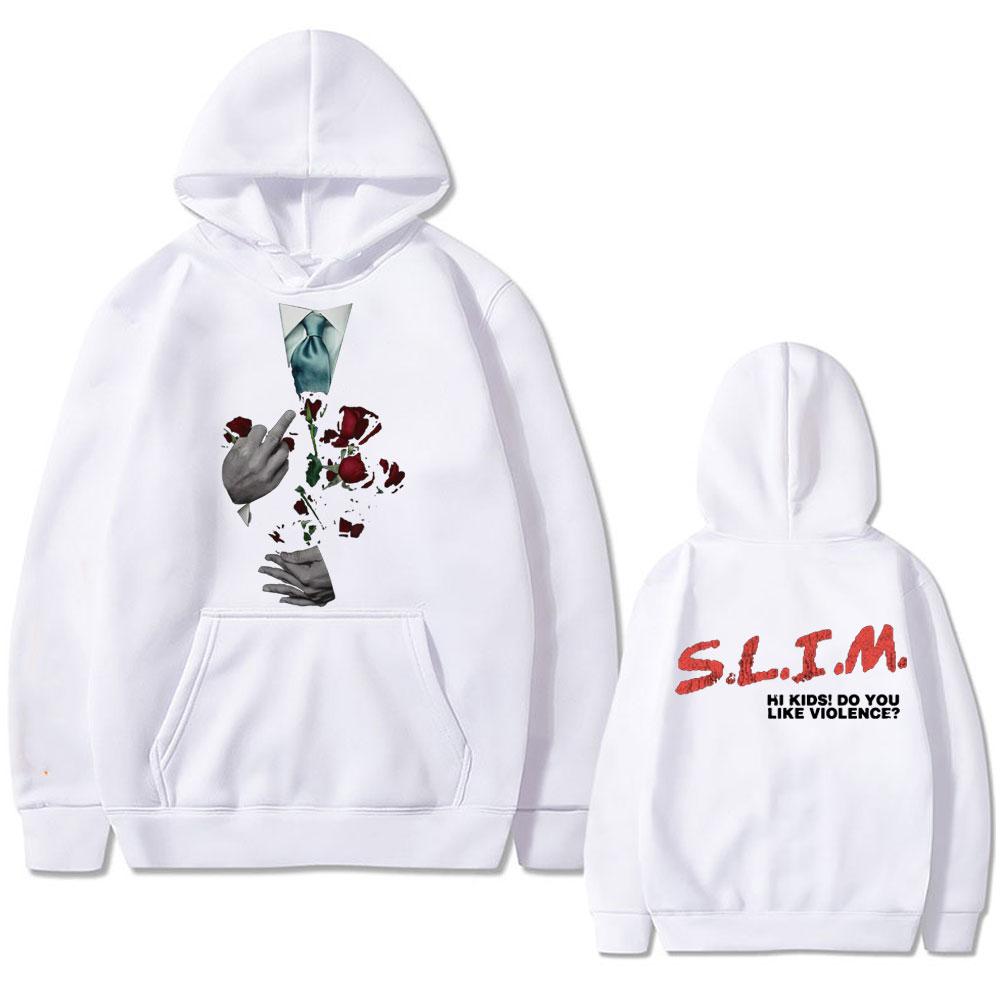 Hip Hop Rapper Eminem Slim Hi Kids Do You Like Violence Hoodie Men Women Fashion Oversize Sweatshirt Male Vintage Street Hoodies