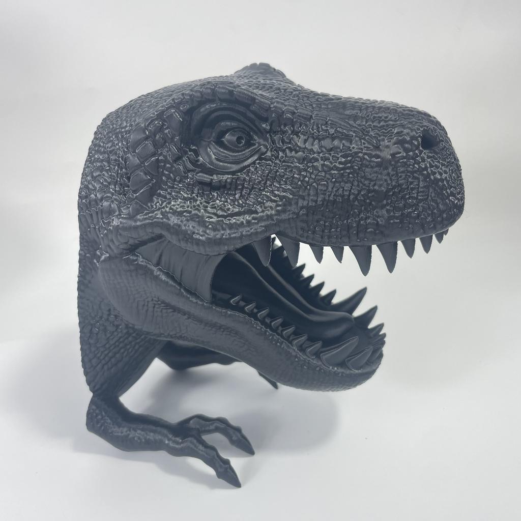 3D printed Tyrannosaurus rex dinosaur avatar multifunctional ornament suitable for desktop decoration and office display