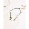 Schicht-Herz-Armband-Set Weiches Leder-Wickelband mit gebürbtem Metallverschluss Einzigartiges Modeaccessoire