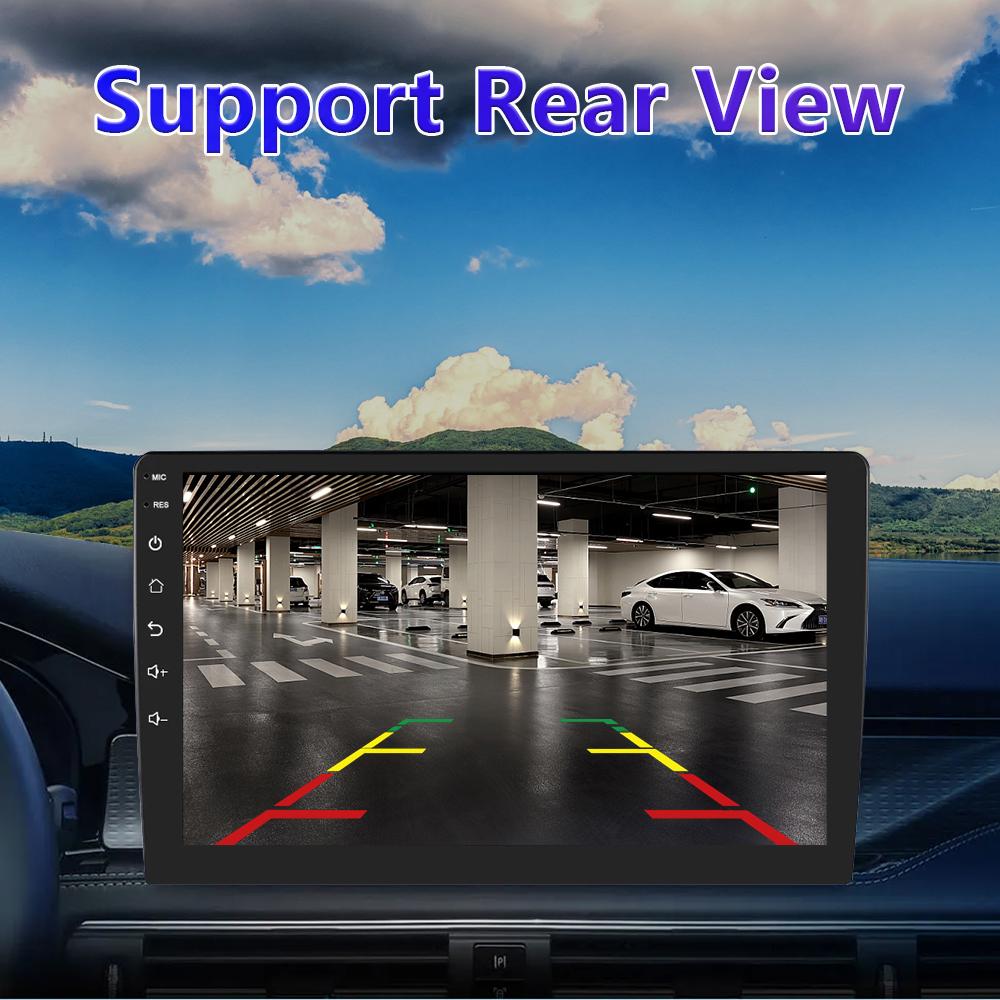 BOSSCAR 4core 2 Din Car Radio Androidauto Carplay Android 11 4G GPS Car Audio 7"/9"/10" WIFI BT IPS Automotive Multimedia Player